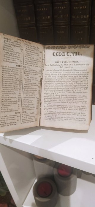 Libros en francés antiguos