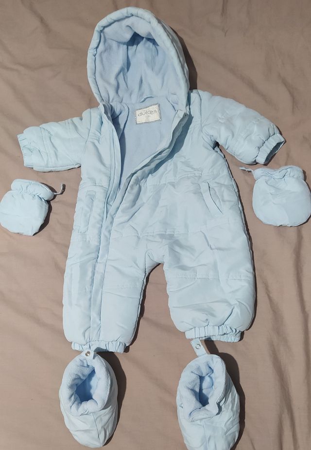 Abrigo invierno niño de 0-3 meses