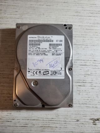 Disco duro 3.5” 160GB SATA.