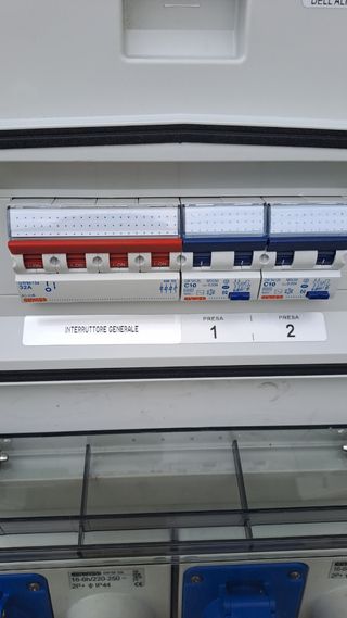 Quadro prese 220V CEE 