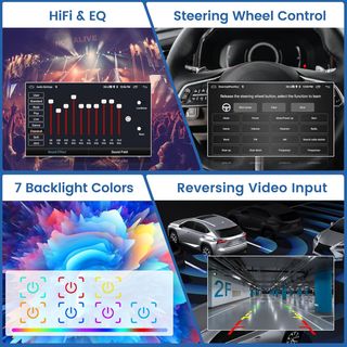 Radio para coche Android 13  2+64G Nissan Qashqai