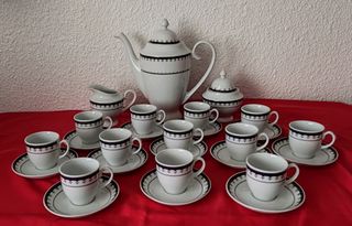 JUEGO DE CAFÉ NUEVO KÜTAHYA PORSELEN