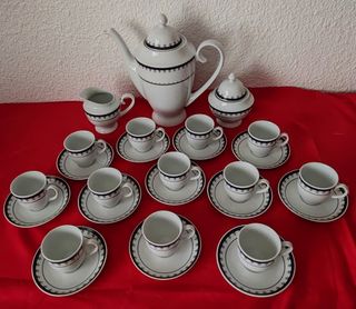 JUEGO DE CAFÉ NUEVO KÜTAHYA PORSELEN