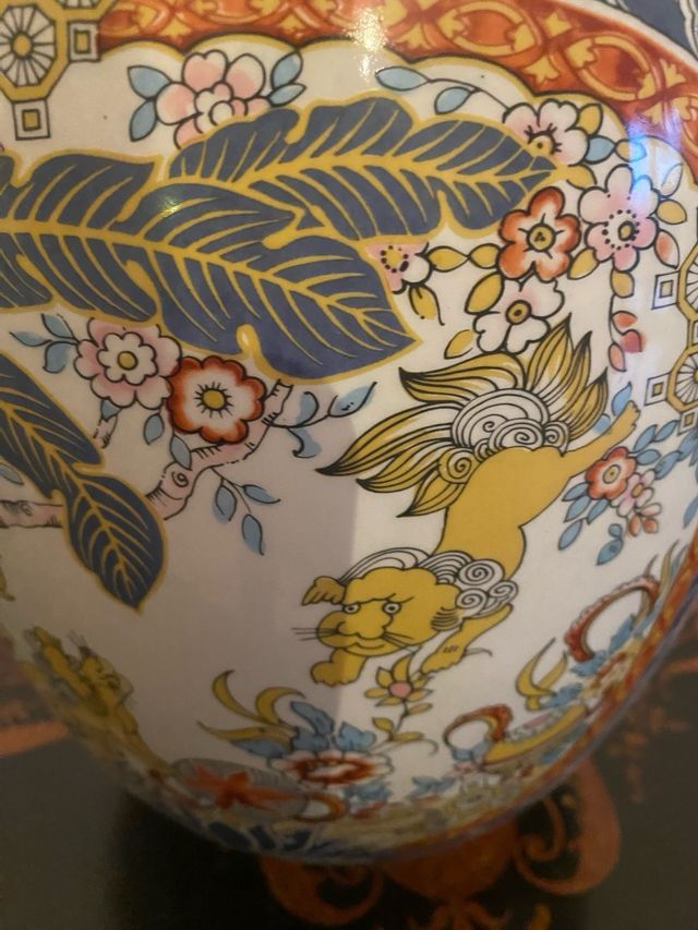 vaso Ardalt Chineserie ginger jar dipinto a mano