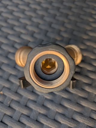 distribuidor en Y para tubos de entrada de 3/4 "