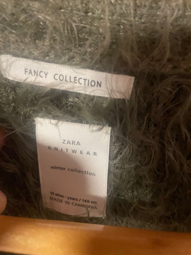 Chaqueta pelo Zara niña 140cm