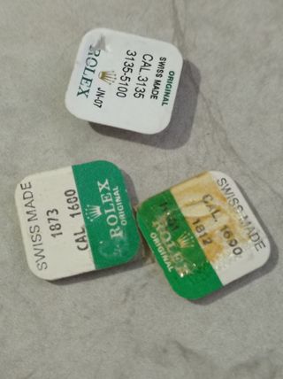 Correa y maquinaria y piezas rolex