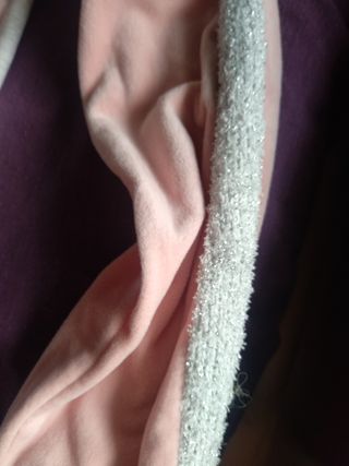 sudadera polar tricolor, nuevo