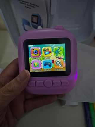 Camara de fotos con impresión.  NUEVA