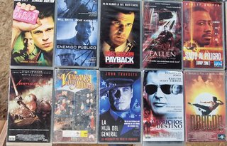 PELICULAS EN VHS