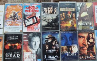 PELICULAS EN VHS