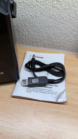 Hinchador neumáticos portátil a batería