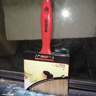 Pincel y brocha planos pintura,