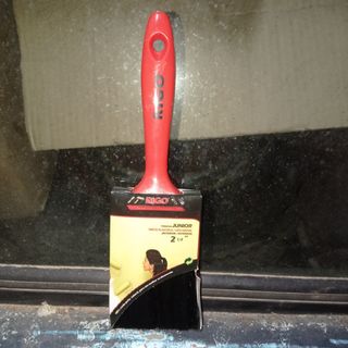 Pincel y brocha planos pintura,