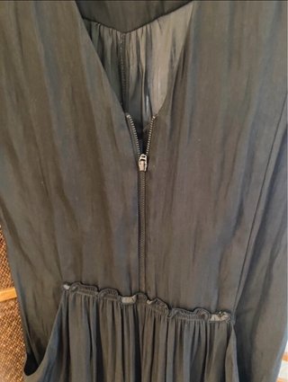 Mono pantalon pata ancha gris antracita