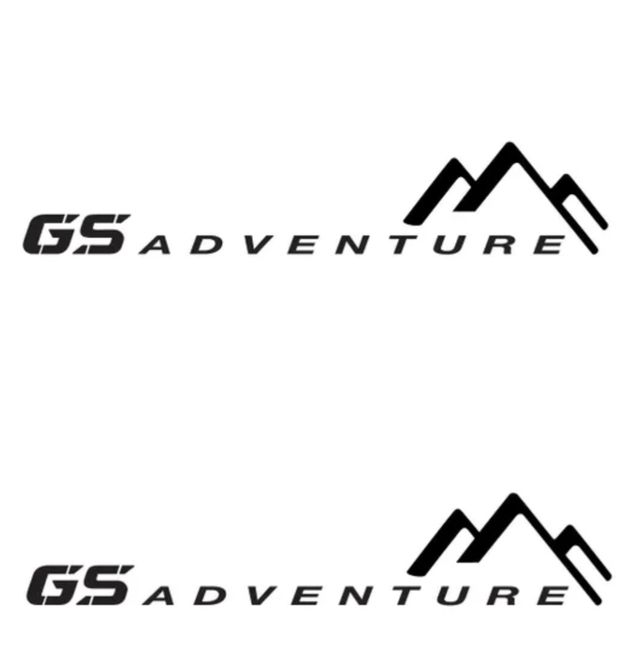 Pegatina troquelada para moto BMW GS