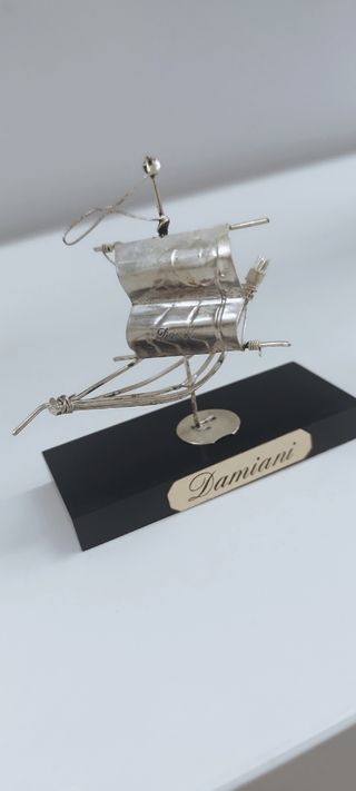 Nave argento Damiani vintage