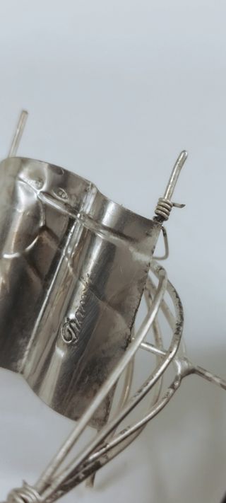 Nave argento Damiani vintage