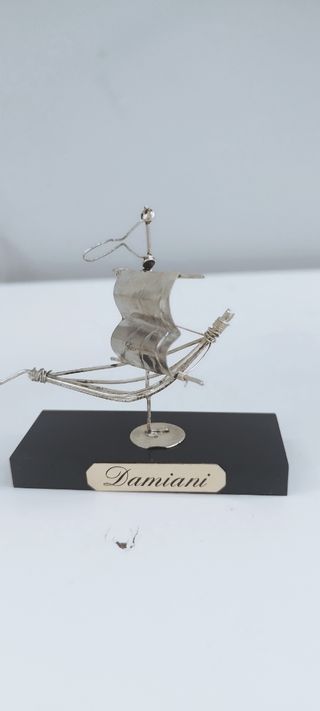 Nave argento Damiani vintage