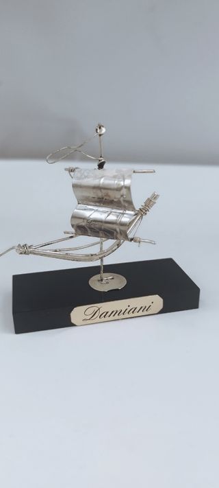 Nave argento Damiani vintage