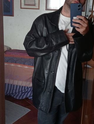 Giaccone in pelle - Vintage