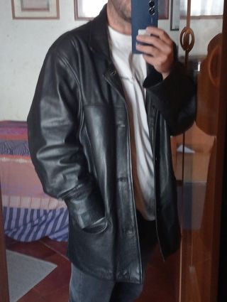 Giaccone in pelle - Vintage