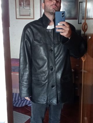 Giaccone in pelle - Vintage