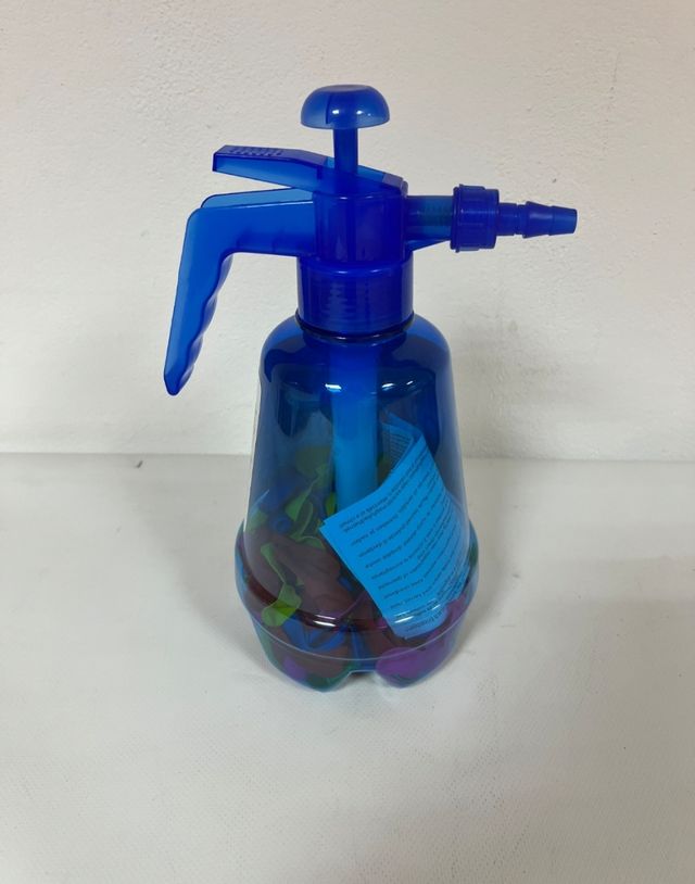 Imaginarium. Botella con hinchador de globos  