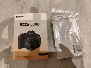 Cámara Canon EOS600D + accesorios