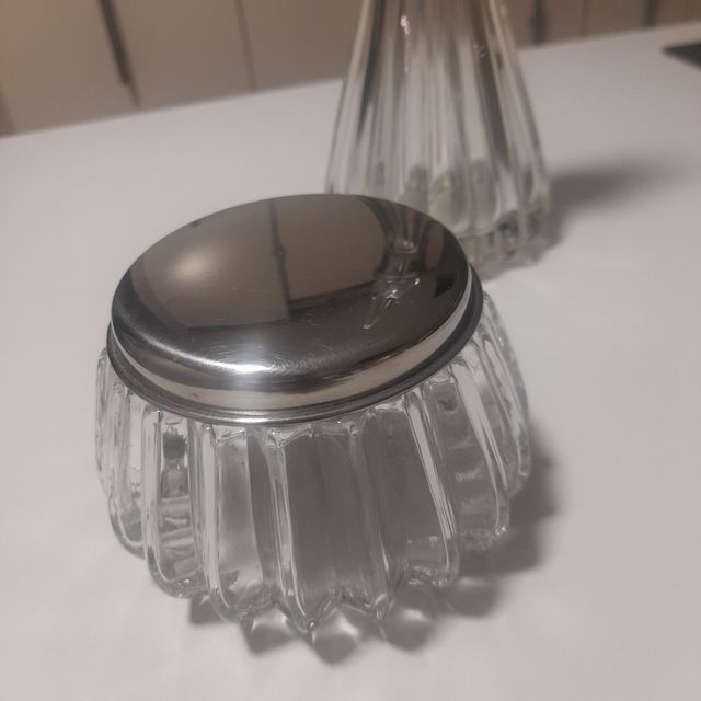 Joyero y colonia cristal