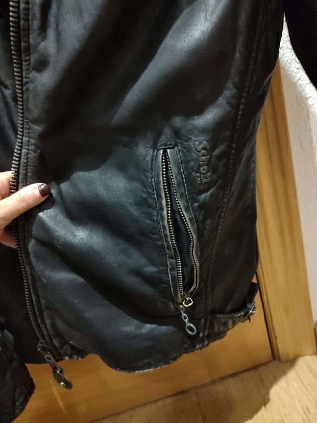 Cazadora piel Schott