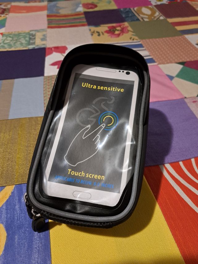 Soporte móvil bicicleta