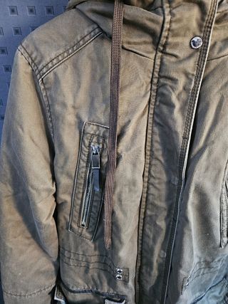 Parka Bershka verde tag M