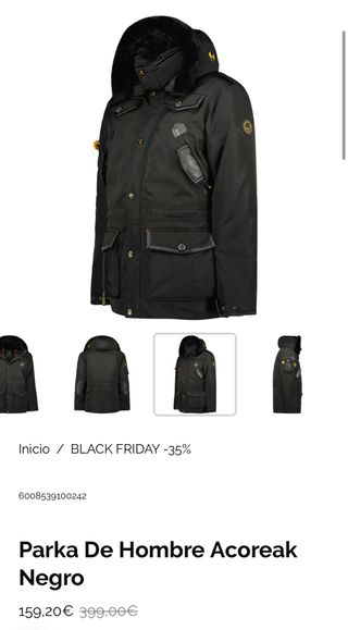 abrigo Geographical Norway hombre