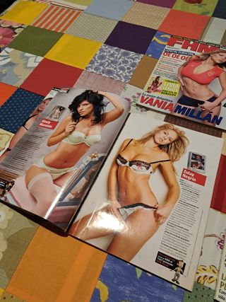 Lote 5 revistas FHM