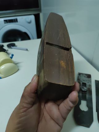 Cepillo de carpintería vintage