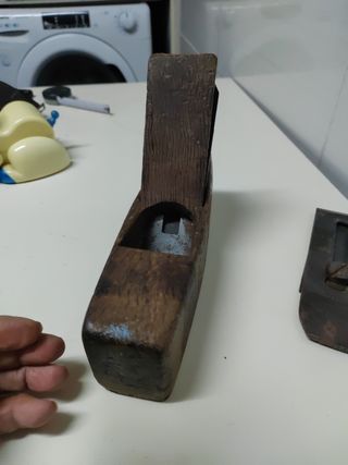 Cepillo de carpintería vintage