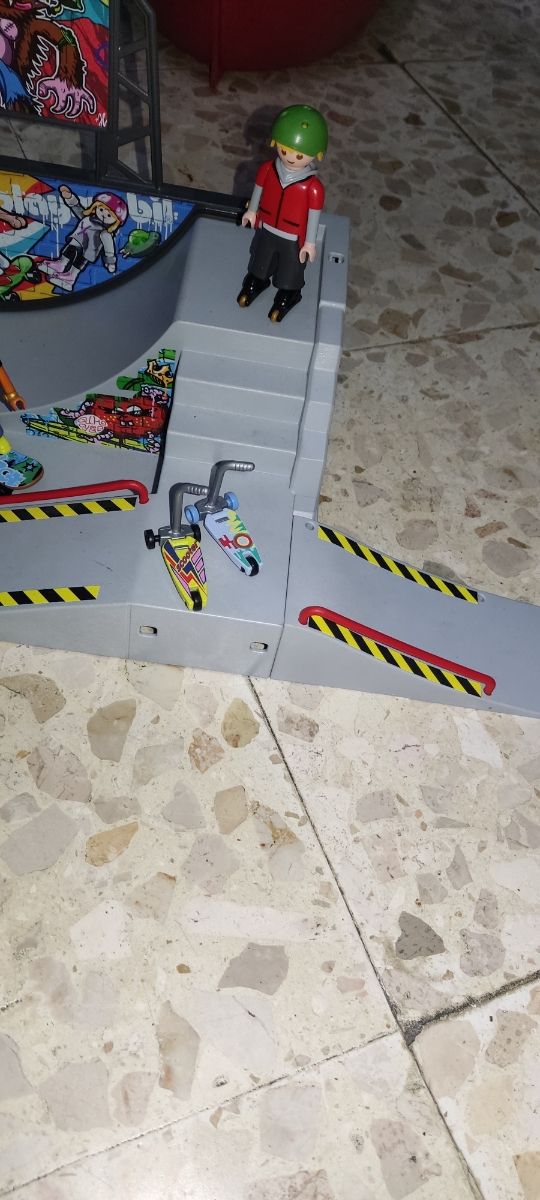 PLAYMOBIL PISTA SKATE