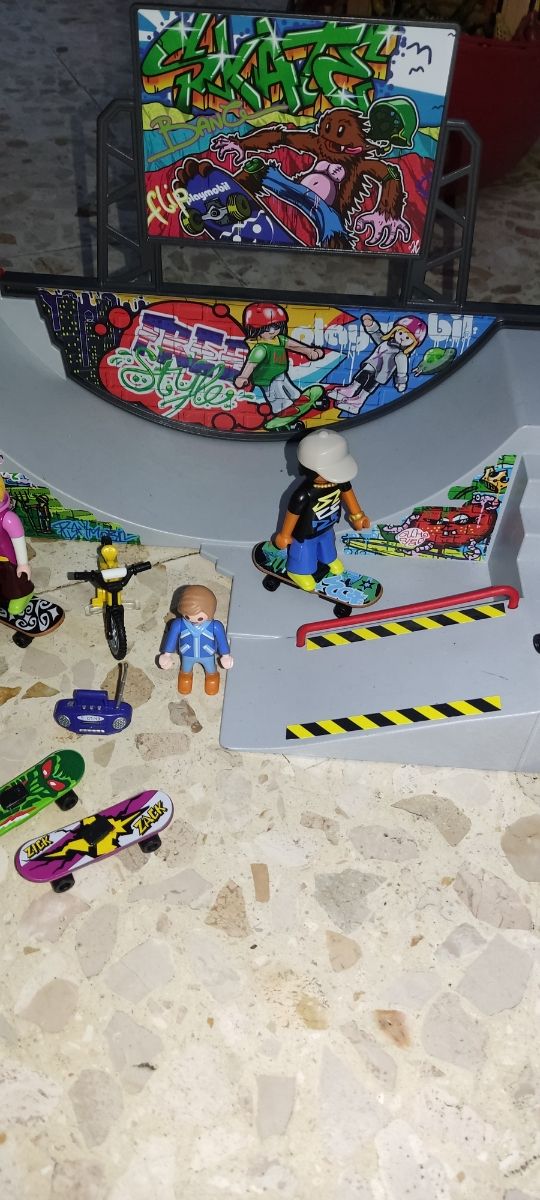 PLAYMOBIL PISTA SKATE