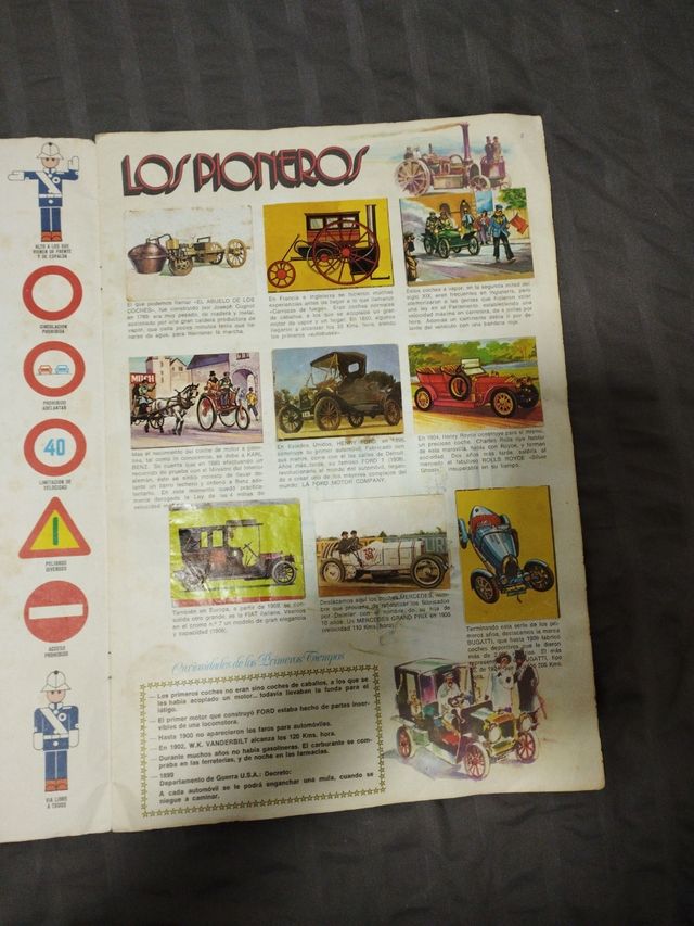 🏎️Album de cromos AUTOMOVIL COMPLETO