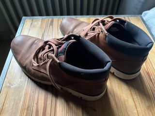 Zapatos Timberland Chukka ligeros T415 marrones
