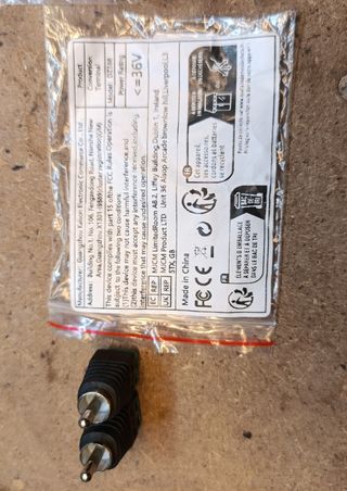 Conectores RCA para sonido