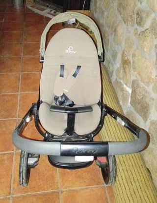 Carrito bebe con silla marca quinny