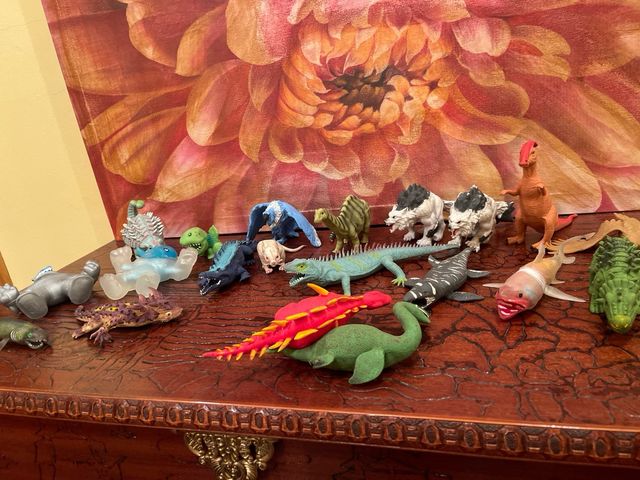 Animales flexibles de juguete