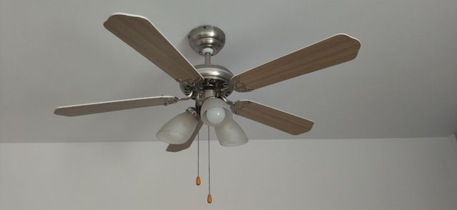 Lampara techo  con ventilador