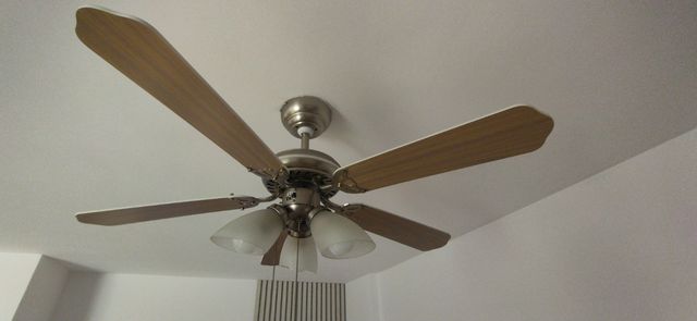 Lampara techo  con ventilador