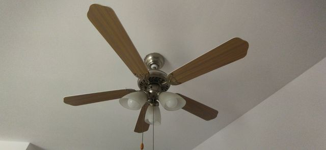 Lampara techo  con ventilador