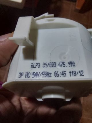 BOMBA DESAGÜE LAVAVAJILLAS BALAY