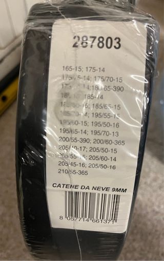 Catene da neve Yaris