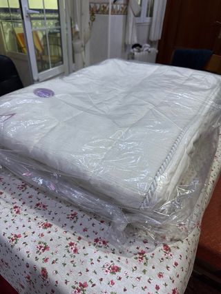 Edredon de cama dos de 105 cm